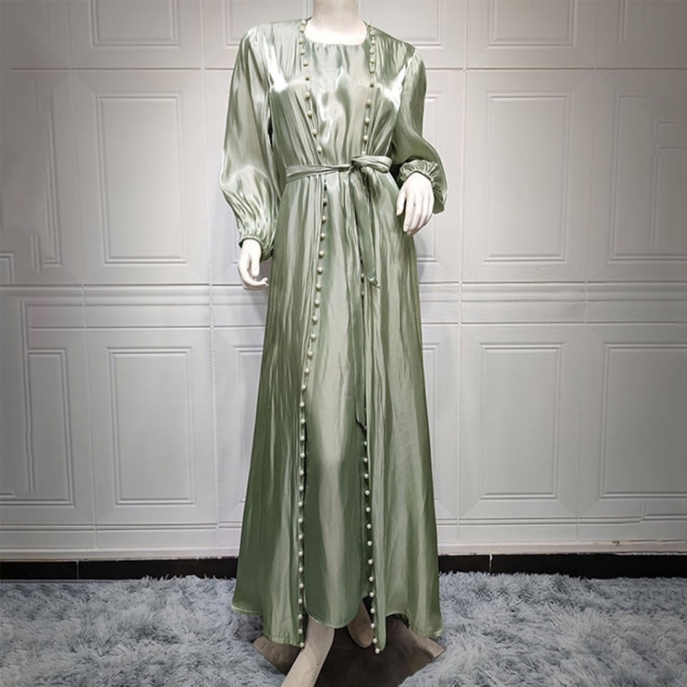❌️❌️SOLD❌️❌️ 5 piece Pearl Abaya Set